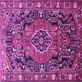 thumbnail image 1 of Ahgly Company Indoor Square Persian Purple Traditional Area Rugs, 8' Square, 1 of 4