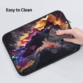 thumbnail image 5 of Pofeuu Explosive Fluid Splash Art Print Laptop Carrying Case,13-15-Inch Laptop and Tablet, Sleek Design, Durable and Water-Repellent Fabric, Business Casual or School-15 inch, 5 of 8