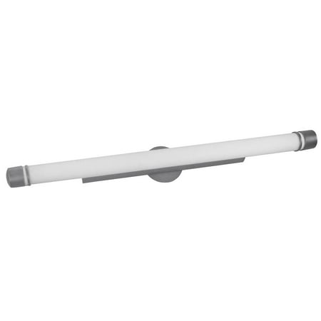 - 26 in. LED Vanity Light in Satin Nickel (26.25 in. W x 4 in. D x 4 in. H)