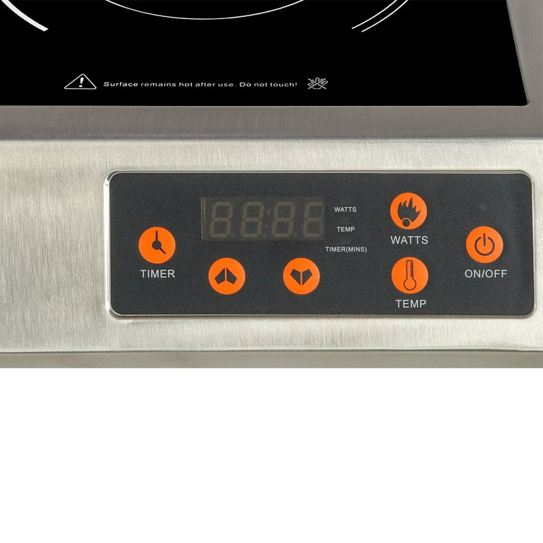 Full Glass Commercial Drop-in Induction Cooktop LT-QPM-C335 