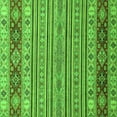 thumbnail image 1 of Ahgly Company Indoor Square Abstract Green Modern Area Rugs, 8' Square, 1 of 4