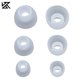 thumbnail image 1 of Almohadillas para auriculares KZ, 3 pares (6 uds.), almohadillas para los oídos de espuma con memoria cómodas con aislamiento de ruido, para auriculares originales Tan Jianjun unisex, 1 of 2