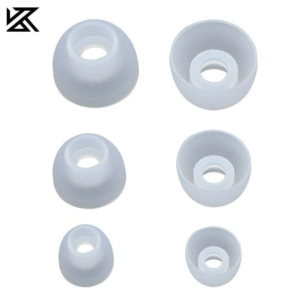 Almohadillas para auriculares KZ, 3 pares (6 uds.), almohadillas para los oídos de espuma con memoria cómodas con aislamiento de ruido, para auriculares originales Tan Jianjun unisex