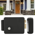 thumbnail image 1 of Electric Door Lock, Smart Security Door Accessories, Anti-theft Security Door Locks, Right-Opening,Black, Easy To Use,Durable, 1 of 8