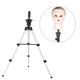 thumbnail image 5 of Soporte para Molde de Cabeza de Peluca Herramienta Profesional de Entrenamiento de Peluquería Altura Ajustable Fácil Almacenamiento Estable sin Olor Reutilizable Dos ANGGREK Otros, 5 of 8
