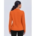 thumbnail image 3 of Pinspark Workout Tops for Women Long Sleeve UPF 50+ Sun Shirts Lightweight Running Hiking Athletic Top Quick Dry Golf Polo, 3 of 6