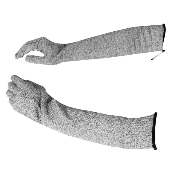 AEVXKHI Arm Protection Gloves, Cut Resistant Arm Guard Gloves, Heat-Resistant Bite Resistant Safety Sleeves with Full Finger Gloves, Breathable Long Arm Cover Protector