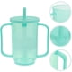 thumbnail image 3 of 2 vasos para adultos con asas, de plástico, antiderrames, para alimentación de pacientes postrados en cama, para dieta líquida, para enfermería, para personas mayores y personas con discapacidad., 3 of 5