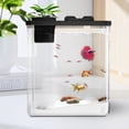thumbnail image 4 of jesticaly Transform Spaces With Betta Fish Tank Offering Unmatched Clarity Creating Environments Beta Fish Tank Starter Kit white L, 4 of 6