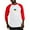 Red/White, variant on CafePress - Ukraine Flag Sunflower Vintage Ukr Baseball Jersey - Cotton Baseball Jersey, 3/4 Raglan Sleeve Shirt
