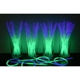 thumbnail image 1 of DirectGlow 200ct Bicolor Purple/Green Glow Stick Bracelets Glow in The Dark Party Favors, 1 of 7