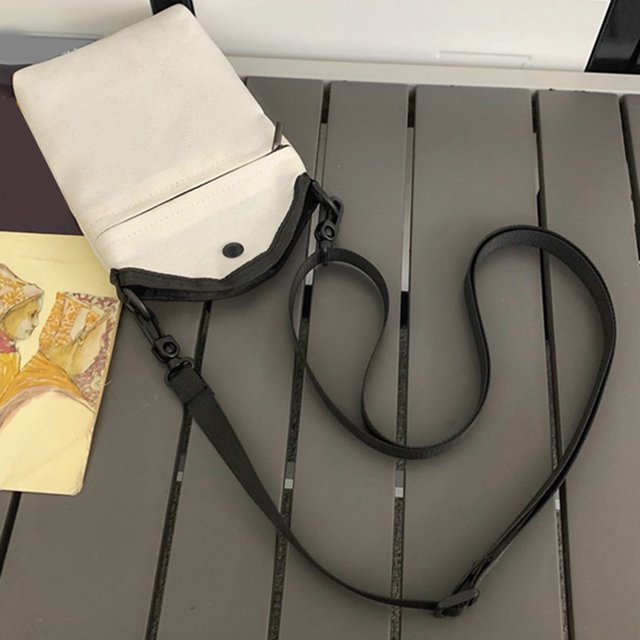 Monedero Mensajero Bolso Bandolera Unisex Con Correa Ajustable Bolso Para Teléfono Monederos Mini Estuche (Blanco) Ndcxsfigh Para Estrenar