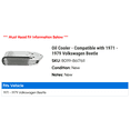 thumbnail image 2 of Cooler - Compatible with 1971 - 1979 Volkswagen Beetle 1972 1973 1974 1975 1976 1977 1978, 2 of 2