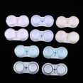 thumbnail image 1 of lente de 10pcs que empapa de almacenamiento del atención del caso, portátil del color mezclado Yinane Estuche para lentes de contacto, 1 of 8
