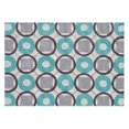 thumbnail image 1 of POP Accents PA0096D Rounders Blue - 5 ft x 7 ft Space Rug, 1 of 1