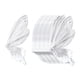 thumbnail image 2 of 80 piezas de papel de regalo de flores con alas de mariposa para decoración de bodas y fiestas Blanco, 2 of 9