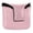 Pale Pink, variant on Haosy Plain Red Golf Mallet Putter Cover Strong Magnetic Leather Golf Club Headcover Closure