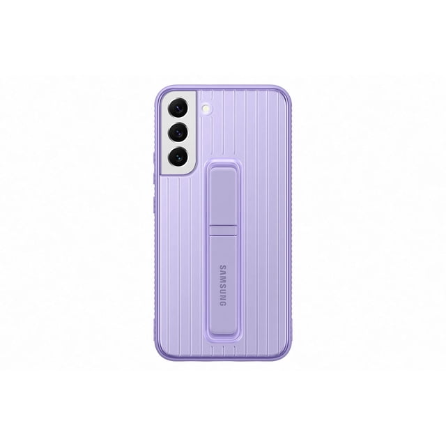 Funda Protectora con Soporte para Samsung S22+ en Lavanda y Amarillo