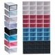 thumbnail image 1 of Cajas apilables para zapatos con frontal transparente - cajones organizadores de plástico de 12,2" x 8,27" x 4,72", ventilados y resistentes para zapatillas y tacones, 1 of 8