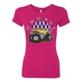 thumbnail image 2 of Wild Bobby Its Okay to Be Different | Truck Autism Awareness Women Slim Fit Junior Tee, 2 of 6