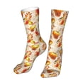 thumbnail image 6 of Fuzoiu Autumn With Birds Print Crew Socks,Casual Athletic Gym LightWeight Thin Socks,Casual Crew Socks for Men Woman,Calf Length Crew Socks, 6 of 7