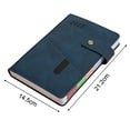 thumbnail image 2 of Lined Leather Journal Notebook for Men Women,Personalized Hardcover Journal ,Thick Ruled Paper Daily Diary for School,Travel,Business,Work,Home Writing, 2 of 5