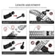 thumbnail image 5 of Compatible con correa de Apple Watch de 42 mm/44 mm/45 mm/49 mm, acero inoxidable compatible con correa de Apple Watch Se, Se 2, ultra, Series 8/7/6/5/4/3/2/1 (plata, 42 mm/44 mm/ 45 mm/49 mm) oso de fresa Electrónica, 5 of 5