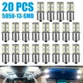 thumbnail image 1 of 20pcs Super Bright BA15S 1156 1141 RV Interior White Light LED Bulbs, 1156 LED Bulbs 6000K White Tail Backup Reverse Lights for RV Camper Trailer Boat Trunk Interior Light, 12V, 1 of 8