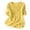 Yellow, variant on Women's V-Neck 3/4 Sleeve Top, Cotton Linen Embroidered Casual T-Shirt for Spring and Summer Daily Wear, Bohemian Style Blouse with Decorative Stitching Black L