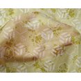 thumbnail image 4 of oneOone Silk Tabby Light Green Fabric Hexagon Geometric Craft Projects Decor Fabric Printed By The Yard 42 Inch Wide, 4 of 4