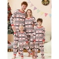 thumbnail image 6 of DAKIMOE Christmas Pajamas for Family Matching Sets Couples Xmas Pjs Matching Set Long Sleeve Top and Pants Loungewear Festive Holiday Nightwear Jammies Sleepwear For Adult Women Men Kids, 6 of 8