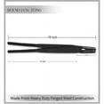 thumbnail image 4 of Simond Store Steel Hand Forged Round Jaw Blacksmith Tongs, 16" L, 4 of 7