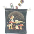 thumbnail image 1 of HUGFEGWE 5 Pcs Pochette de Rangement pour Tarot, Sac de Runes de Tarot Pochette à Cordon, Porte-Cartes de Tarot Déesse Champignon pour Amateurs de Tarot CJB91-32828, 1 of 9