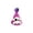 C, variant on UNLLLL Funny Pet Halloween Hat for Cats and Dogs, Adjustable Witch Wizard Cap with Elastic Band, Lightweight Costume Headwear, for Home Party Wear (D)