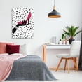 thumbnail image 3 of Stupell Industries Pink Shoe with Dots Beauty & Fashion Painting Gallery Wrapped Canvas Art Print Wall Art, 24 x 36, 3 of 8