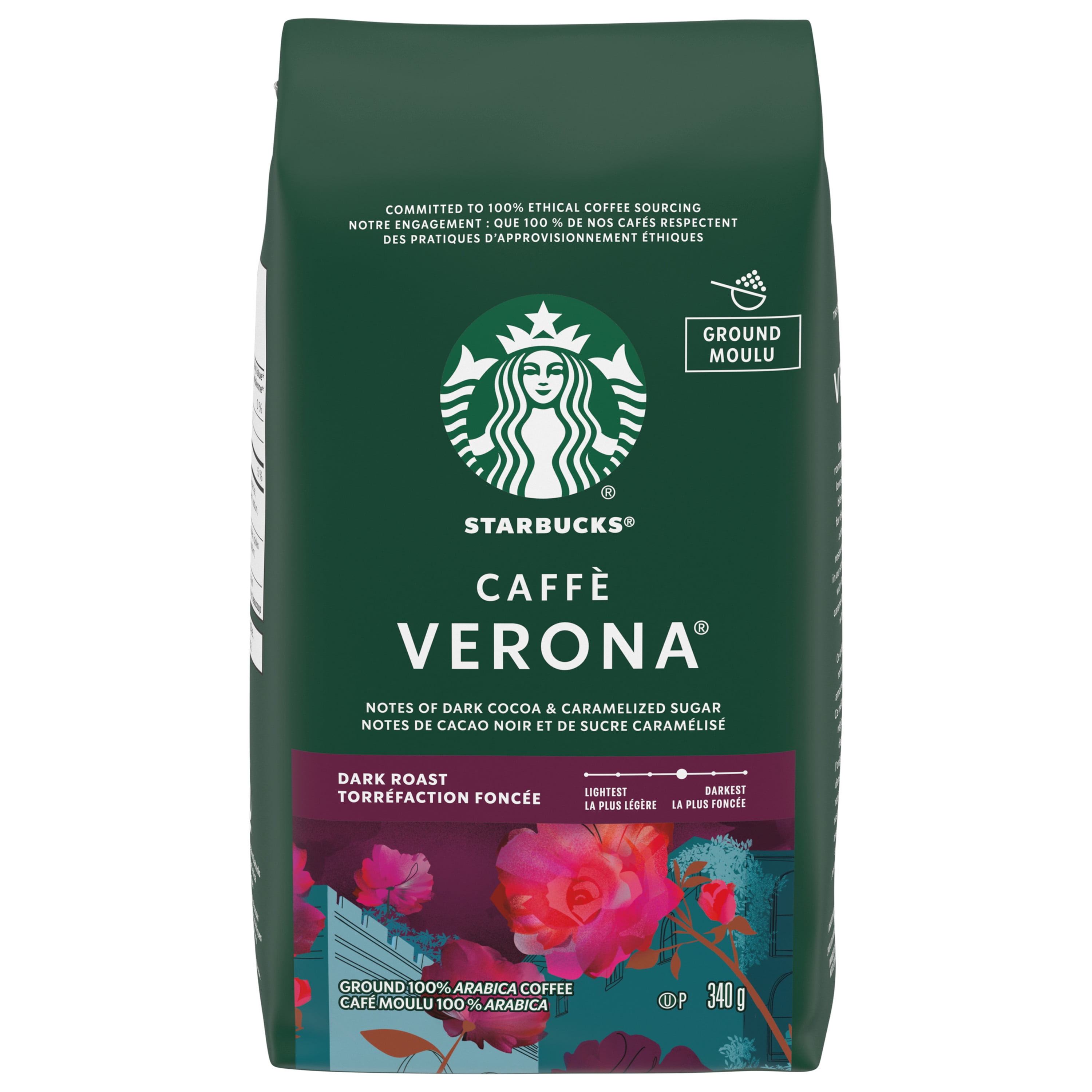 Starbucks Caffé Verona Dark Roast Ground Coffee