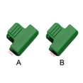 thumbnail image 3 of Greeniant 100 piezas abrazaderas Clips parasol vegetal marco sombreado red aro tubo hebilla a presión extensión soporte cobertizo carpas pequeña cabeza única, 3 of 6
