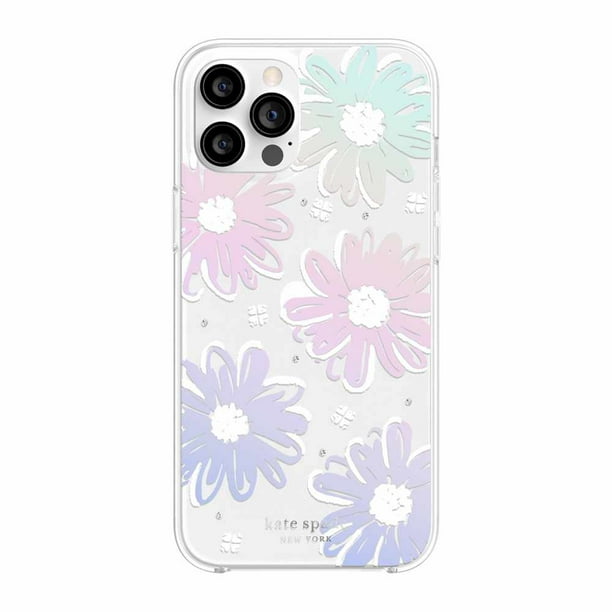 Kate Spade Protective Hardshell Case Daisy Iridescent For Iphone 12 Pro Max Cases Walmart Com
