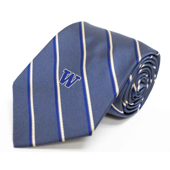 Washington Huskies Charcoal Stripe Necktie - Donegal Bay - Unisex - One Size