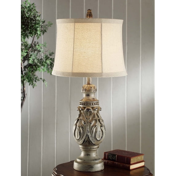 Latham 35-Inch Table Lamp, Bluestone