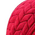 thumbnail image 5 of Knitted Hat Warm Flat Brim,Faux Rabbit Fur Women Hat, 5 of 6