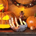 thumbnail image 6 of FeiFu Halloween Ceramic Candle Holders Ceramic Sturdy Fits Halloween Theme Holds Candles for Ambience Desktop or Mantel Decor, 6 of 6