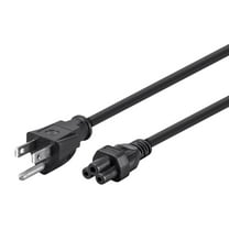 Monoprice 3' 18AWG 3 Prong AC Power Cord Black 107687