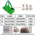 thumbnail image 2 of Cat Carrier Soft Cat Travel Bag Sling Pet Accessories Outdoor, Cat Nail Clipping Cleaning Grooming Restraint Bag No Scratching, 2 of 5