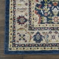 thumbnail image 4 of Nourison Global Vintage Persian Nav/Multicolor 8'10" x 11'10" Area Rug, (9x12), 4 of 8