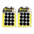 thumbnail image 3 of 24PC Self Adhesive Shape Felt Pads Furniture Floor Scratch Protector Black 0.87", 3 of 4