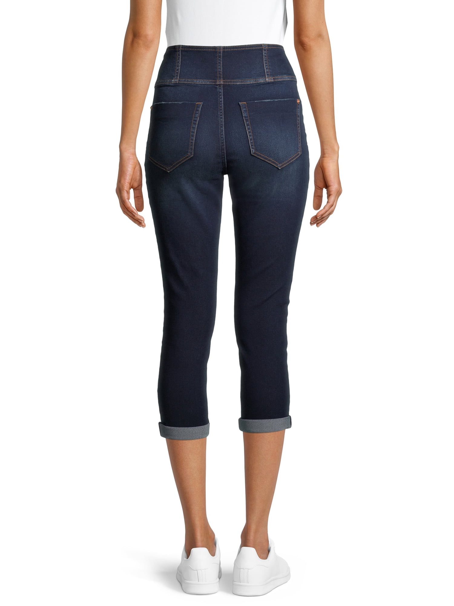 No Boundaries Juniors Corset Capri - Walmart.com