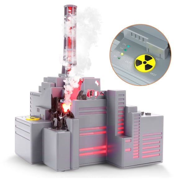 HOM Chernobyl Smart Humidifier & Diffuser – Ultrasonic Mist Machine with Aromatherapy, App Control, LED & Auto Shut-Off