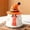 Orange, variant on Halloween Ghost Mug with Witch Hat Lid, Cute Ceramic Tongue Sticking Funny Face Ghost Mug Coffee Cup Halloween Accessories Birthday Gifts for Kids Adult