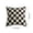Coffee, variant on COM1950s Checkerboard Pillow Cover, Plush Soft Decorative Throw Pillow Case, Cozy Short Plush for Couch, Bed, and Living Room, Multicolor 18X18 Inch